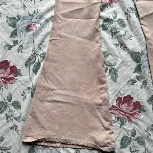 Old School Free People Pale Mauve Pink Bell Bottoms, 27 - Picture 7 of 9